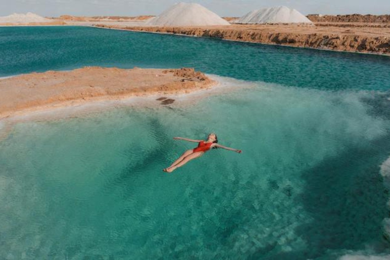 Swim at Salt Lakes by joining in Egypt Safari Adventure: 5-Days Siwa Oasis & White Desert Exploration