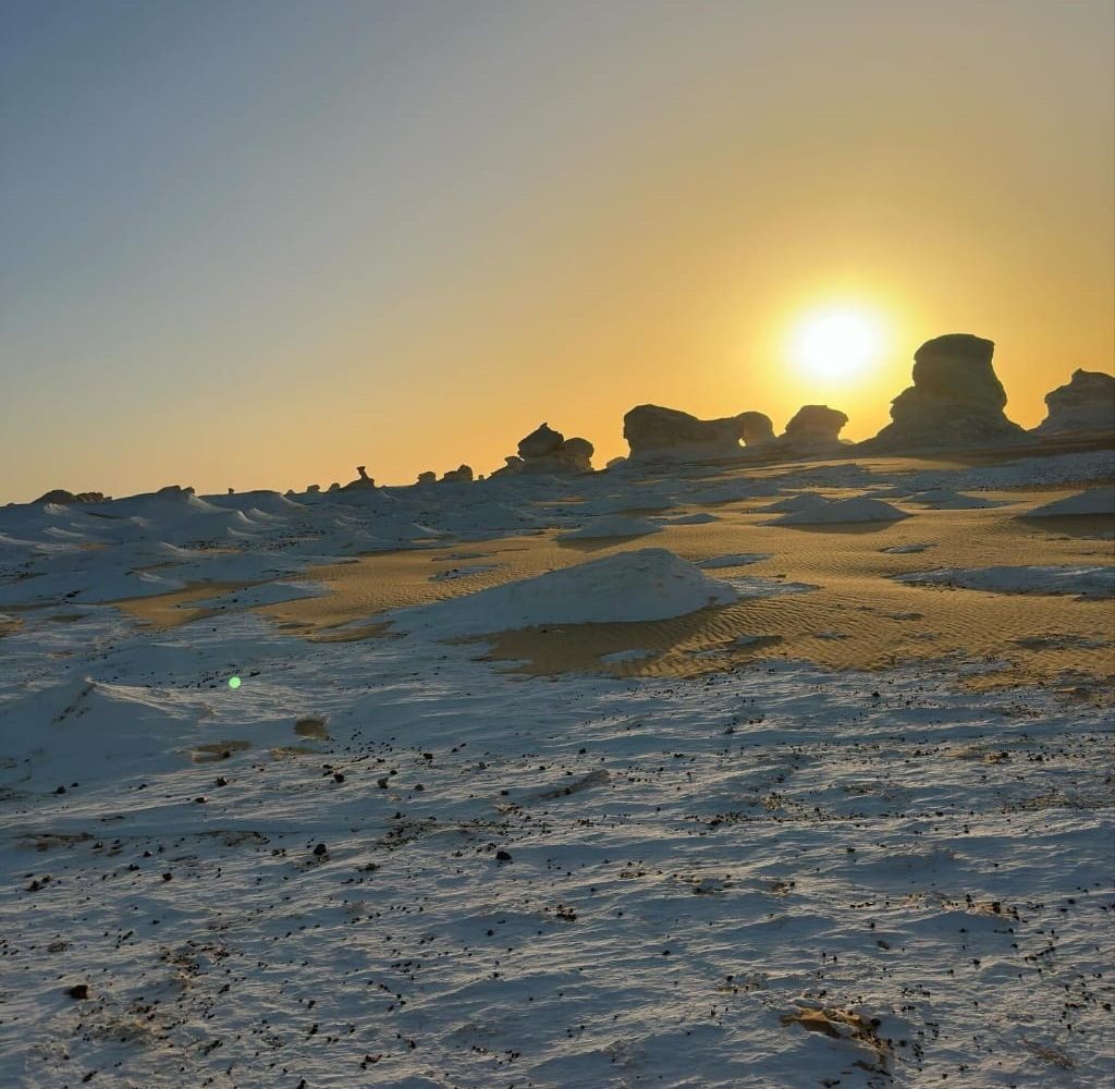 white desert