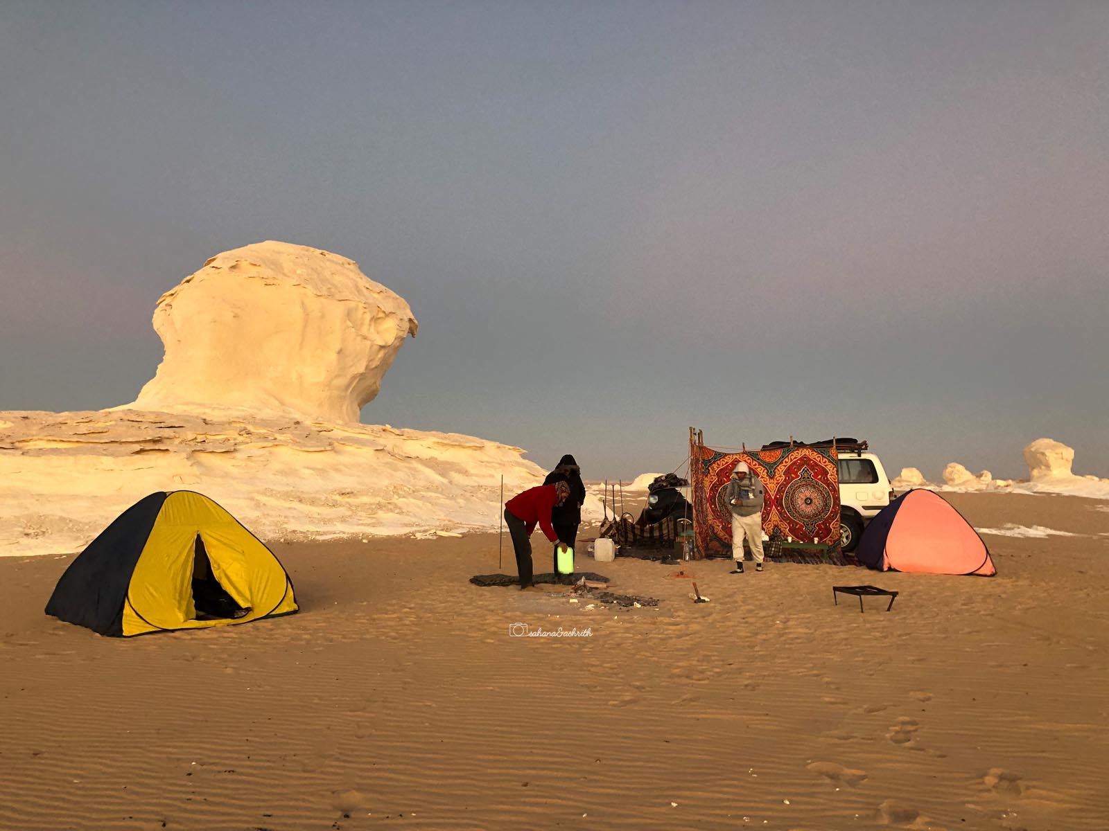 Camping en Égypte