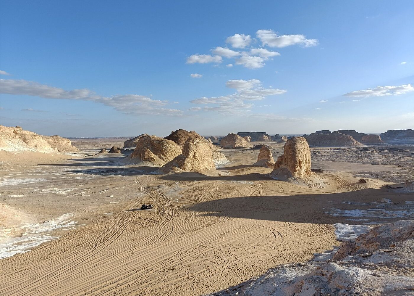 white desert