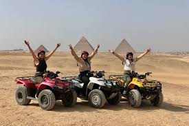 Quad Biking in the Giza Area of Pyramids